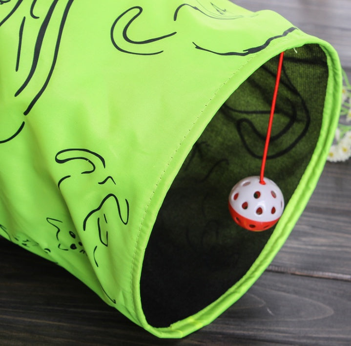 Fun Pop-Up Cat Tunnel That Sparks Curious Play