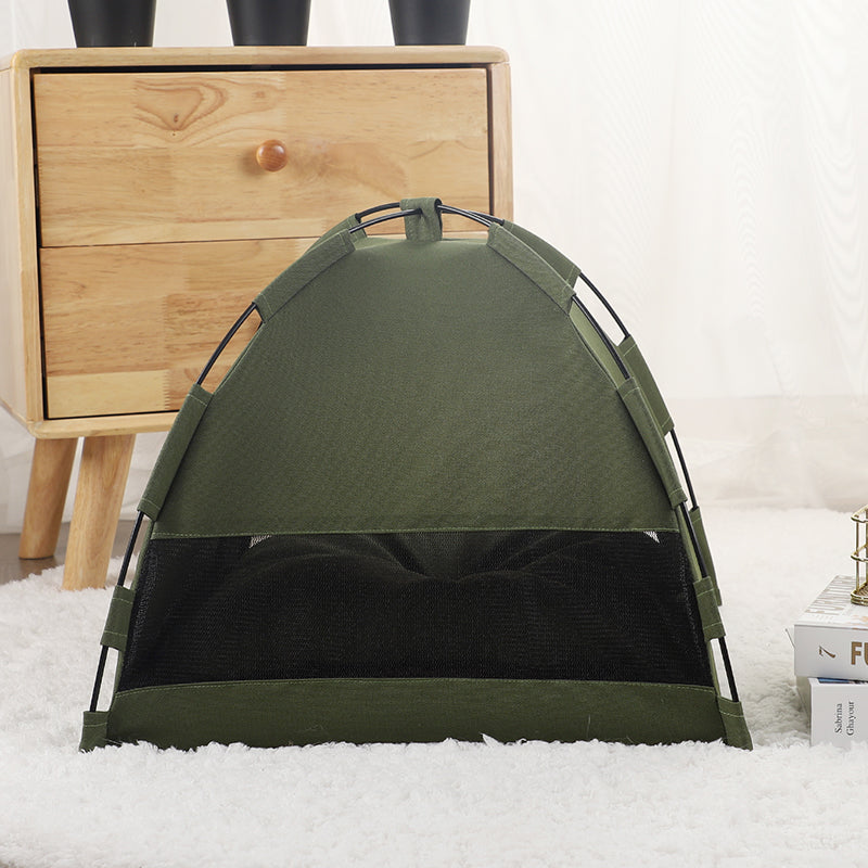 Cozy Cooling Cat Tent Bed for Cats and Small Dogs