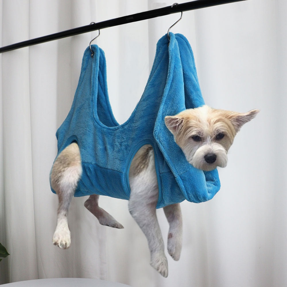 Pet Grooming Hammock – Stress-Free Dog & Cat Nail Trimming Support Sling for Safe At-Home Grooming