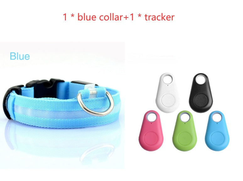LED Safety Dog Collar – USB Rechargeable Light-Up Collar for Safe Night Walks & Outdoor Adventures