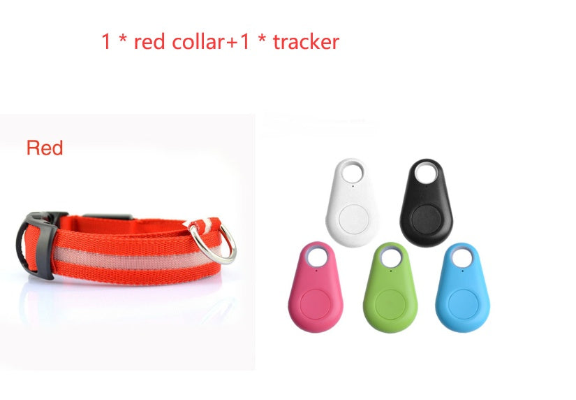 LED Safety Dog Collar – USB Rechargeable Light-Up Collar for Safe Night Walks & Outdoor Adventures