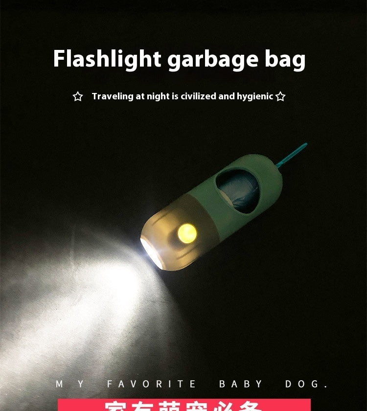 LED Pet Poop Bag Dispenser Makes Cleanup Simple