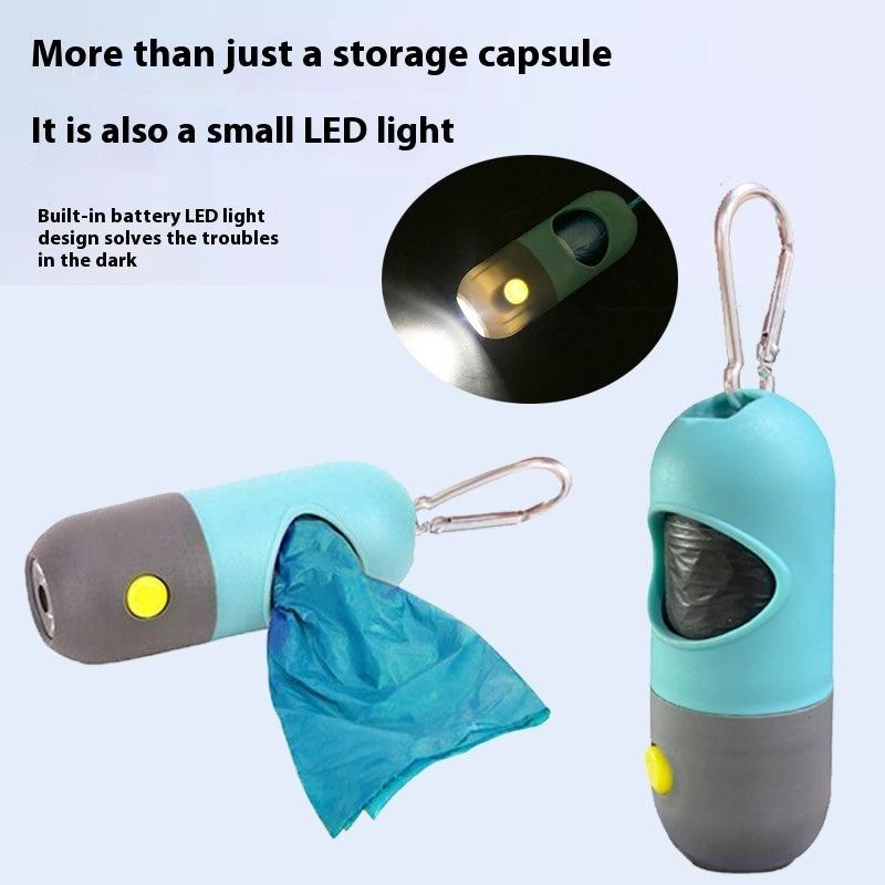 LED Pet Poop Bag Dispenser Makes Cleanup Simple