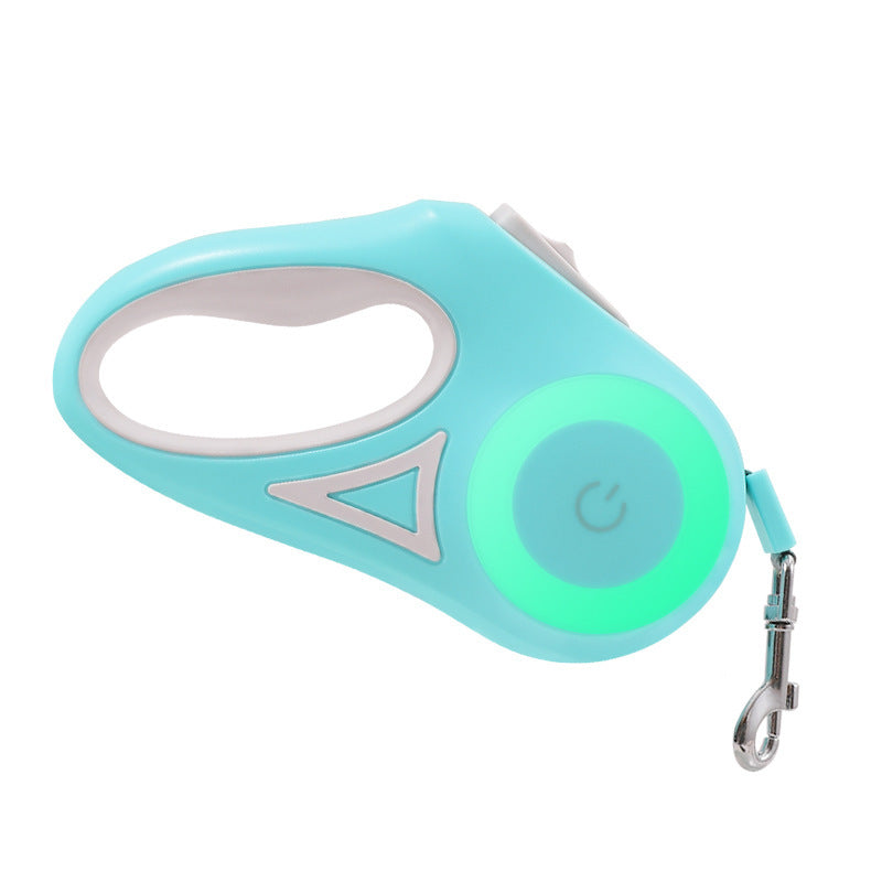 Light-Up Retractable Dog Leash for Safer, Happier Walks
