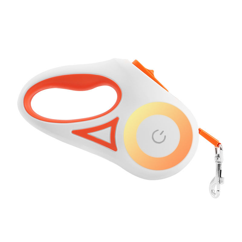 Light-Up Retractable Dog Leash for Safer, Happier Walks