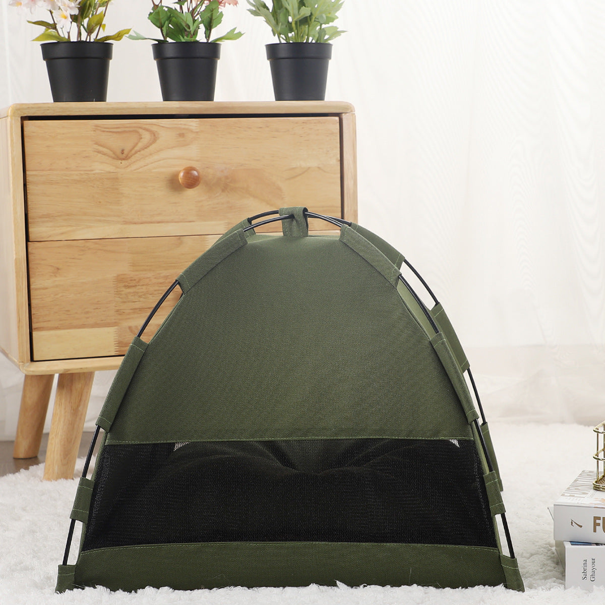 Cozy Cooling Cat Tent Bed for Cats and Small Dogs