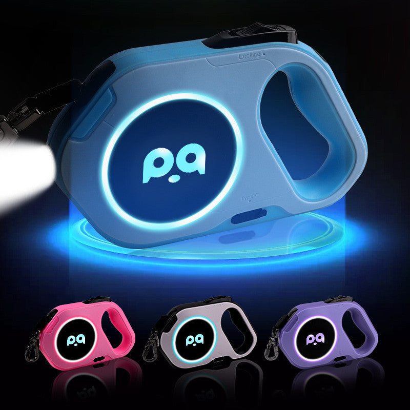 Dog Walk Kit bundle featuring the NightSafe LED Retractable Leash