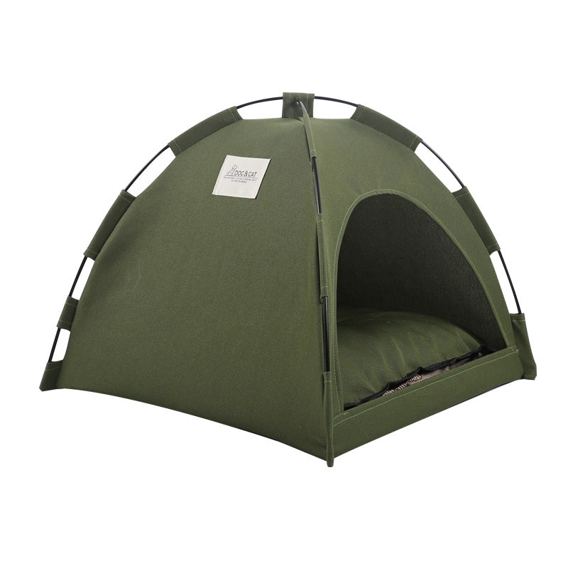 Cozy Cooling Cat Tent Bed for Cats and Small Dogs
