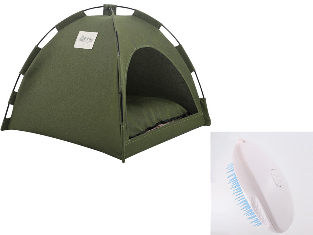 Cozy Cooling Cat Tent Bed for Cats and Small Dogs