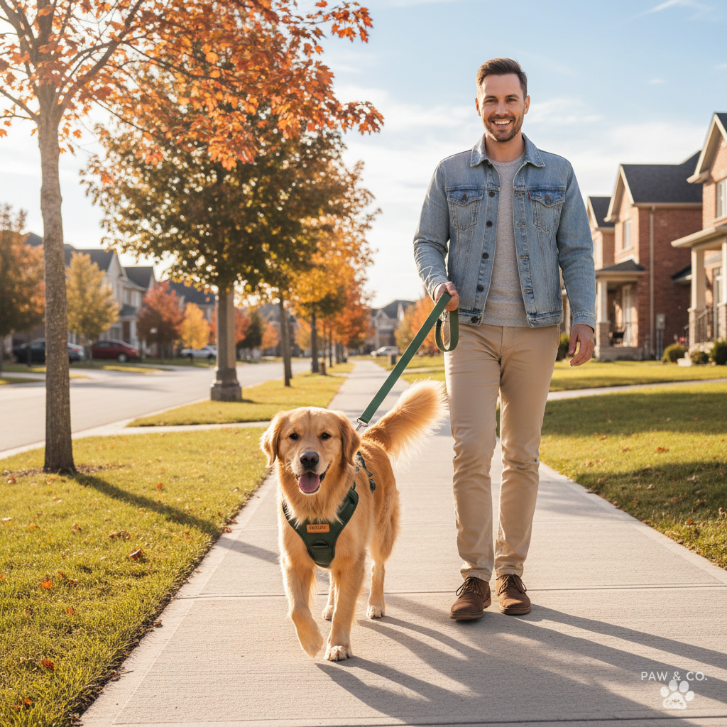Personalized Dog Harness Lifestyle